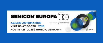 asset participation Semicon Europa 2025 - Agileo Automation
